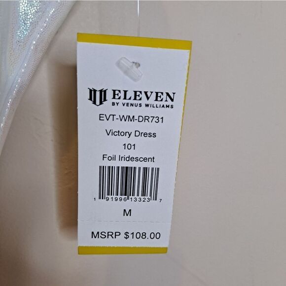NWT Foil Iridescent Victory Dress Medium NWT - Picture 4 of 10